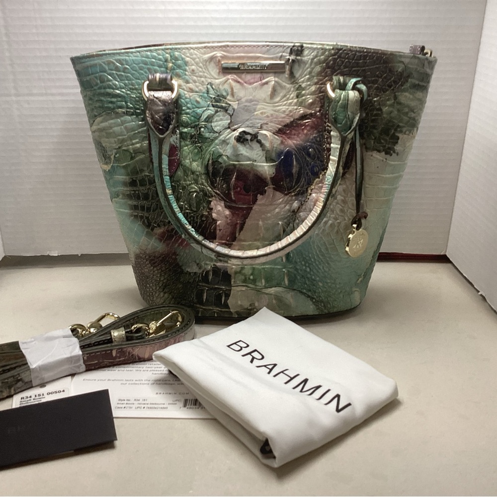 Brahmin Small Bowie in Nirvana EUC